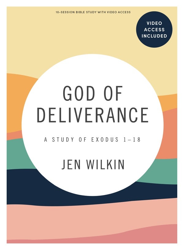 Cover image for God of Deliverance - Bible Study Book with Video Access, isbn: 9781087765549