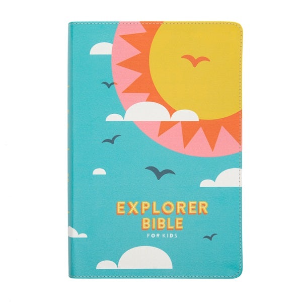 Cover image for CSB Explorer Bible for Kids, Hello Sunshine Leathertouch, isbn: 9781087765655