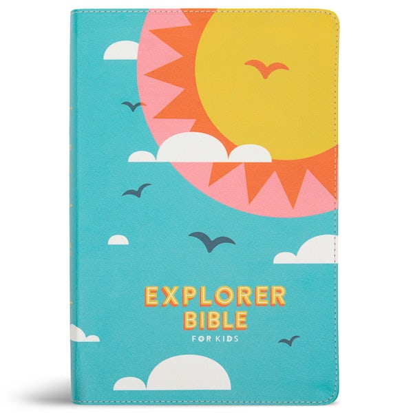 Cover image for CSB Explorer Bible for Kids, Hello Sunshine Leathertouch, isbn: 9781087765655