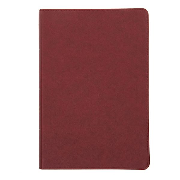 Cover image for NASB Giant Print Reference Bible, Burgundy Leathertouch, Indexed, isbn: 9781087766058