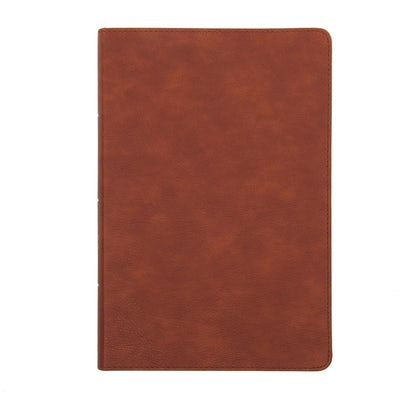 Cover image for NASB Giant Print Reference Bible, Burnt Sienna Leathertouch, Indexed, isbn: 9781087766072