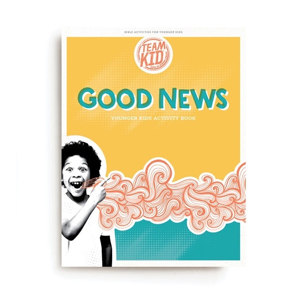 Cover image for Teamkid: Good News - Younger Kids Activity Book, isbn: 9781087766805