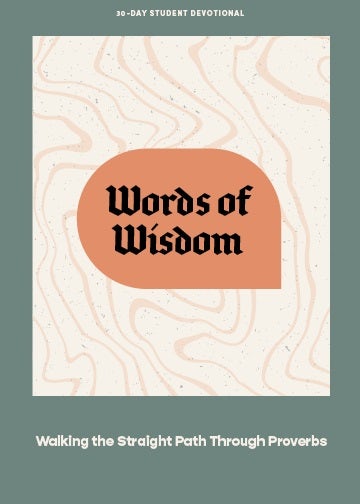 Cover image for Words of Wisdom - Teen Devotional, isbn: 9781087767420