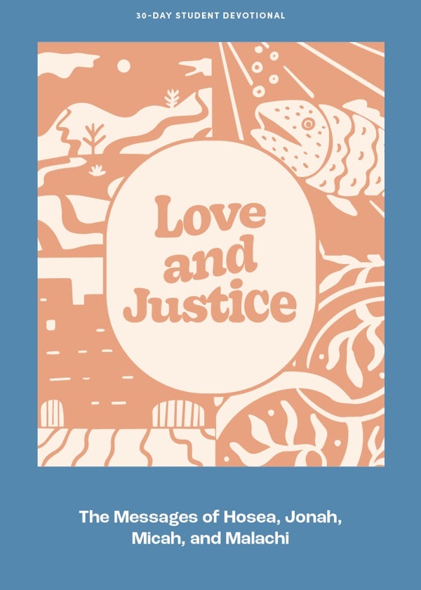 Cover image for Love and Justice - Teen Devotional, isbn: 9781087767468