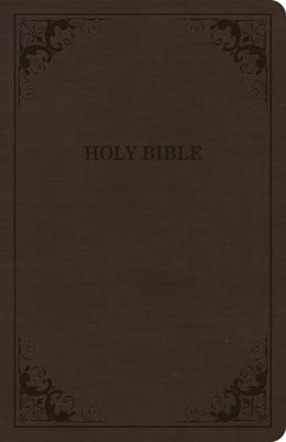 Cover image for CSB Thinline Bible, Value Edition, Brown Leathertouch, isbn: 9781087767673