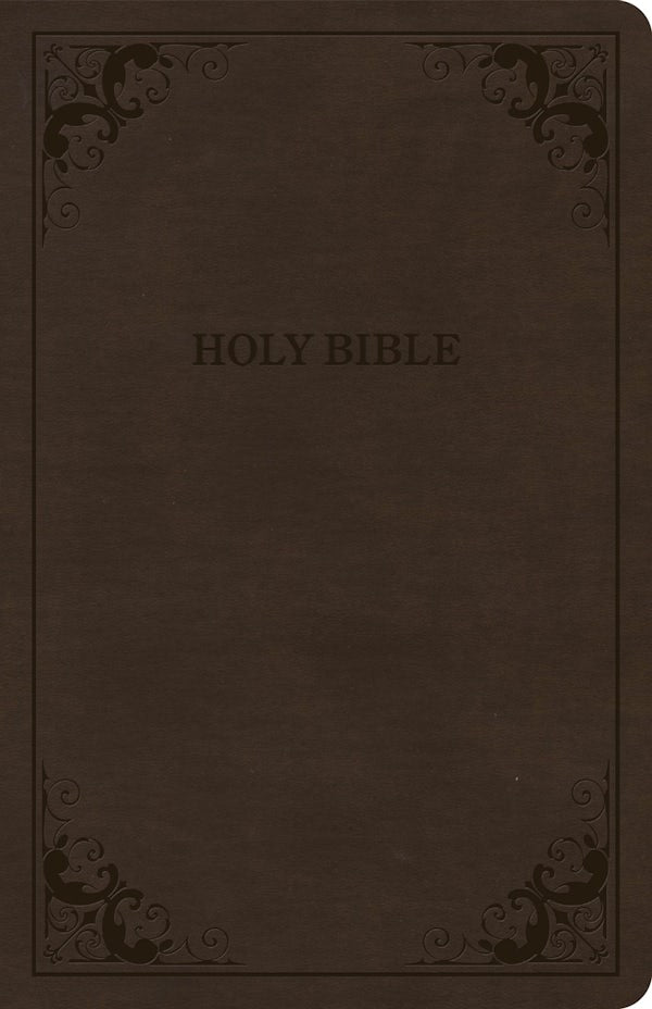 Cover image for CSB Thinline Bible, Value Edition, Brown Leathertouch, isbn: 9781087767673