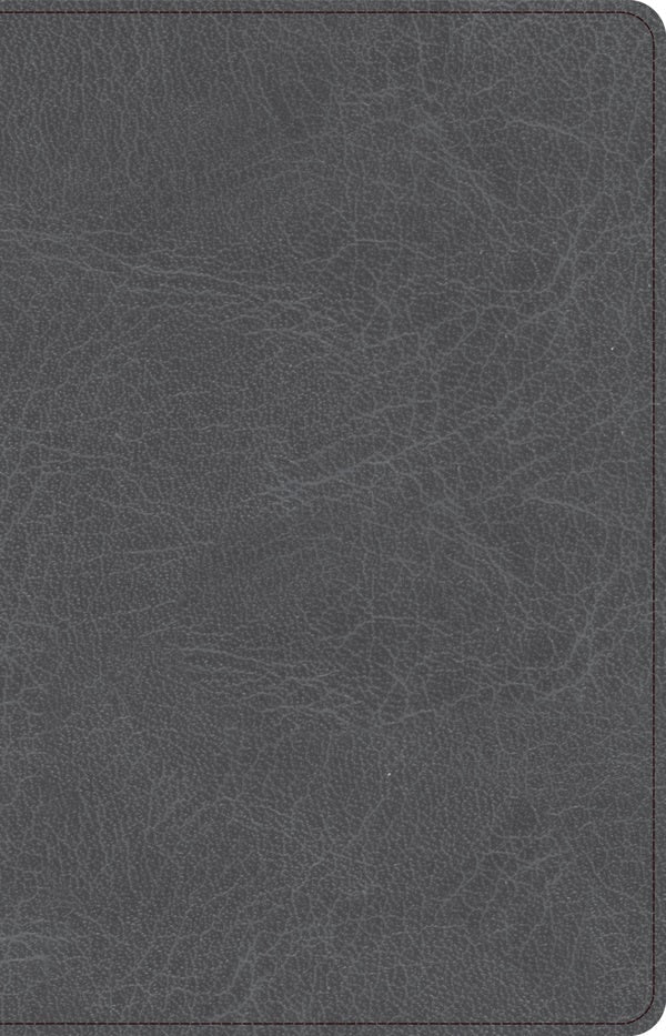 Cover image for CSB Thinline Bible, Charcoal Leathertouch, isbn: 9781087767697