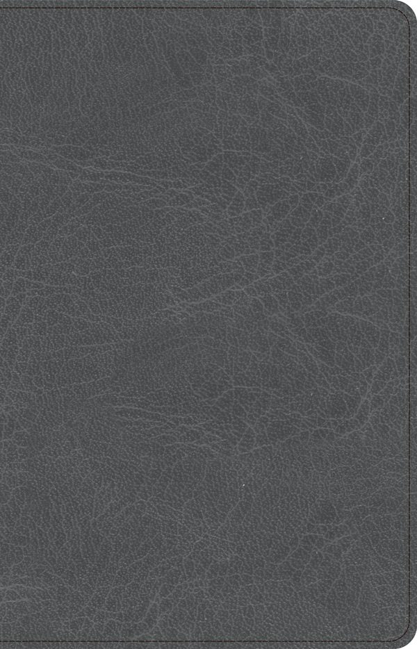Cover image for CSB Thinline Bible, Charcoal Leathertouch, isbn: 9781087767697