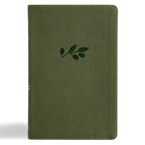 Cover image for CSB Thinline Bible, Olive Leathertouch, isbn: 9781087767710