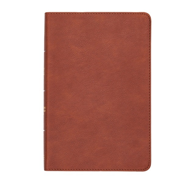 Cover image for CSB Thinline Reference Bible, Burnt Sienna Leathertouch, isbn: 9781087767741
