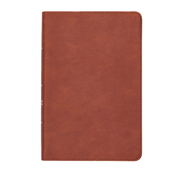 Cover image for CSB Thinline Reference Bible, Burnt Sienna Leathertouch, isbn: 9781087767741