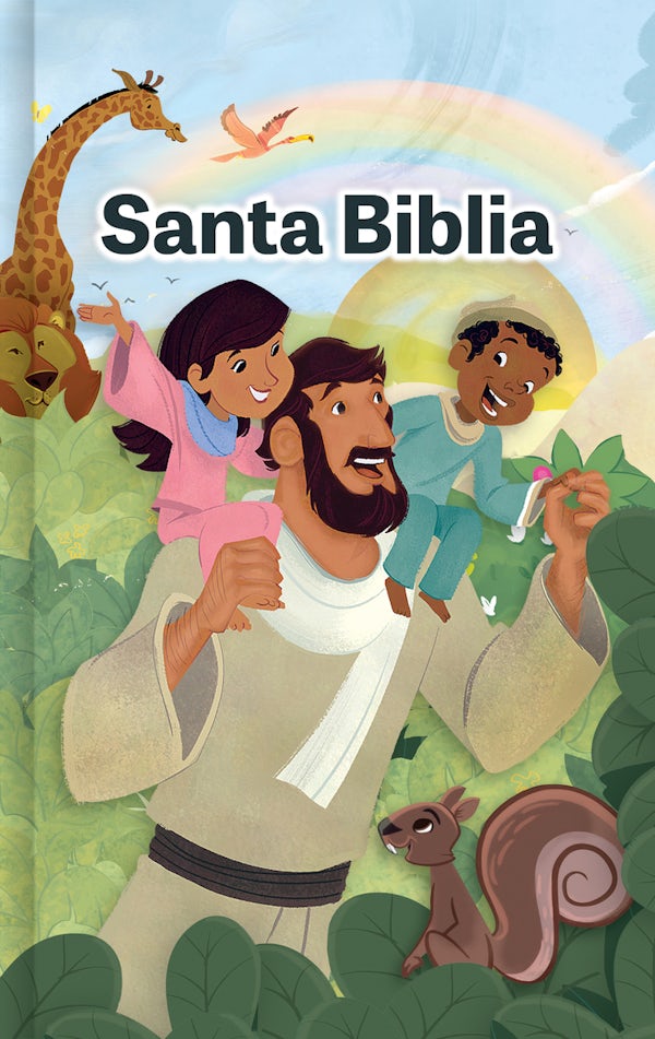 Cover image for Rvr 1960 Biblia Para Ni�os Interactiva, Tapa Dura, isbn: 9781087768458