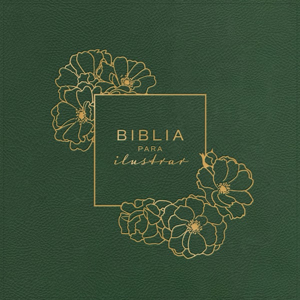 Cover image for Rvr 1960 Biblia Para Ilustrar, Verde S�mil Piel, isbn: 9781087768564
