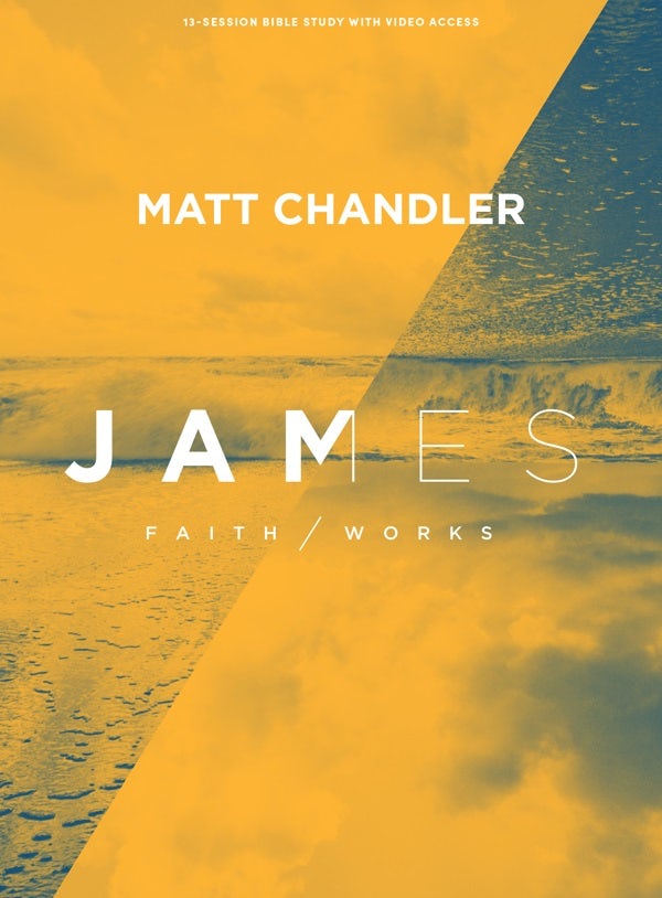 Cover image for James - Bible Study Book with Video Access, isbn: 9781087773346