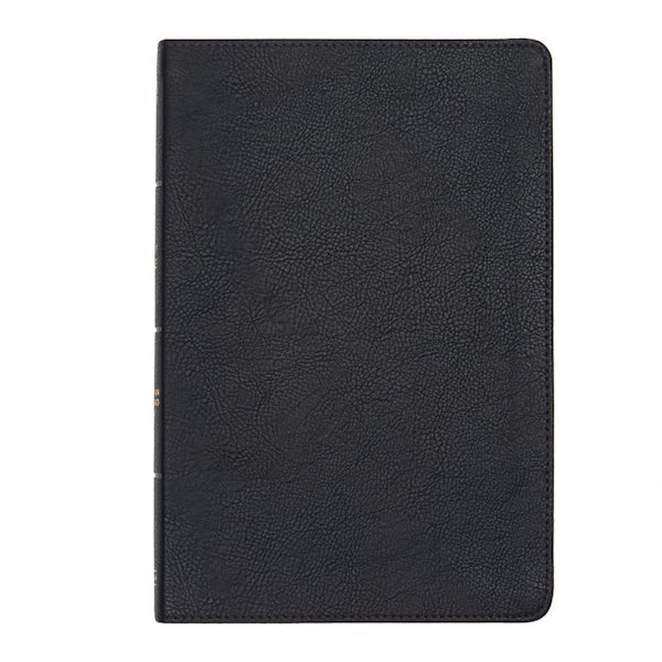 Cover image for CSB Large Print Thinline Bible, Black Leathertouch, isbn: 9781087774381