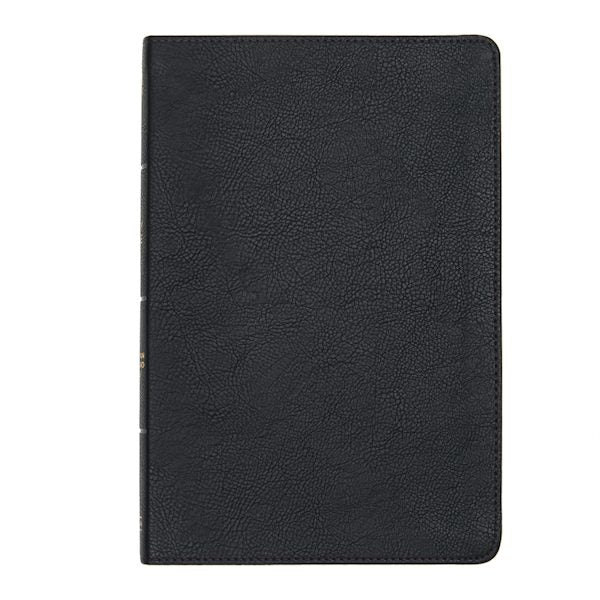 Cover image for CSB Large Print Thinline Bible, Black Leathertouch, isbn: 9781087774381