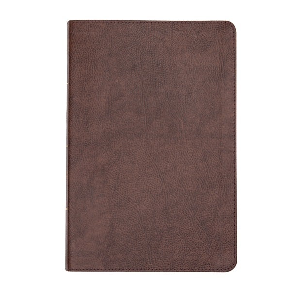 Cover image for CSB Large Print Thinline Bible, Brown Bonded Leather, isbn: 9781087774411