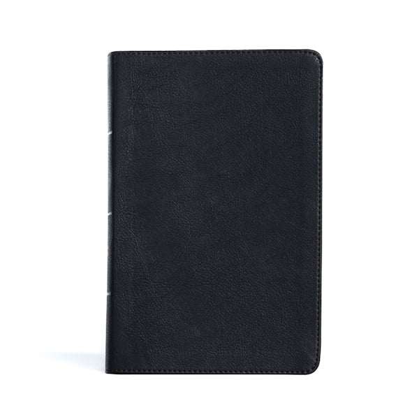 Cover image for CSB Large Print Personal Size Reference Bible, Digital Study Edition, Easy-To-Read Optimal Type, Black Leathertouch, isbn: 9781087774473