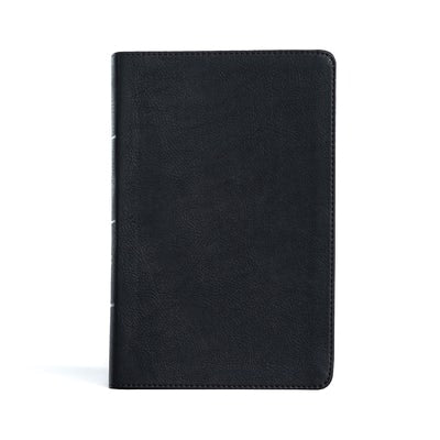 Cover image for CSB Large Print Personal Size Reference Bible, Black Leathertouch, Indexed, isbn: 9781087774480