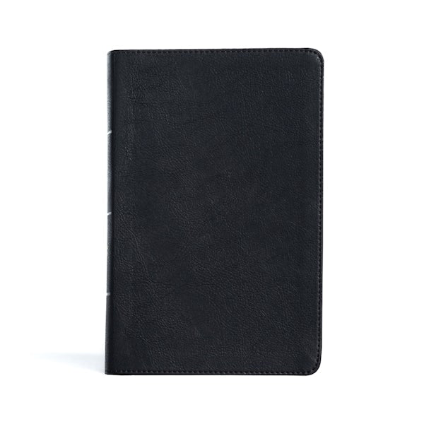 Cover image for CSB Large Print Personal Size Reference Bible, Digital Study Edition, Easy-To-Read Optimal Type, Black Leathertouch, Indexed, isbn: 9781087774480