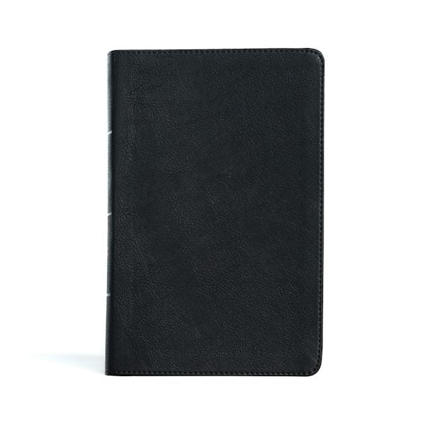 Cover image for CSB Large Print Personal Size Reference Bible, Digital Study Edition, Easy-To-Read Optimal Type, Black Leathertouch, Indexed, isbn: 9781087774480