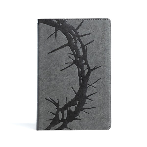Cover image for CSB Large Print Personal Size Reference Bible, Digital Study Edition, Easy-To-Read Optimal Type, Charcoal Leathertouch, isbn: 9781087774497