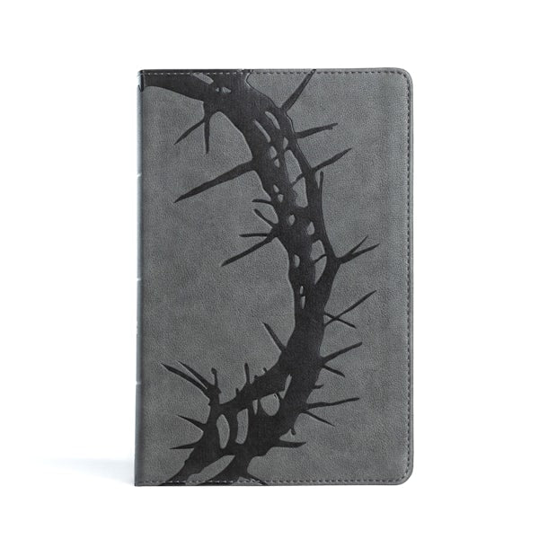 Cover image for CSB Large Print Personal Size Reference Bible, Charcoal Leathertouch, Indexed, isbn: 9781087774503
