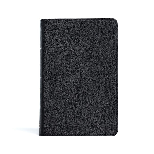 Cover image for CSB Large Print Personal Size Reference Bible, Black Genuine Leather, Indexed, isbn: 9781087774626