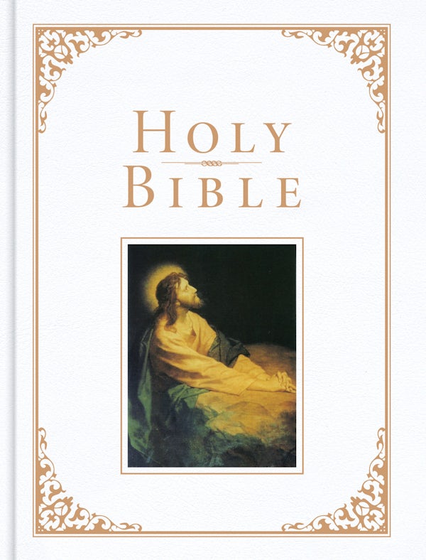 Cover image for KJV Family Bible, White Imitation Leather Over Board, isbn: 9781087774640
