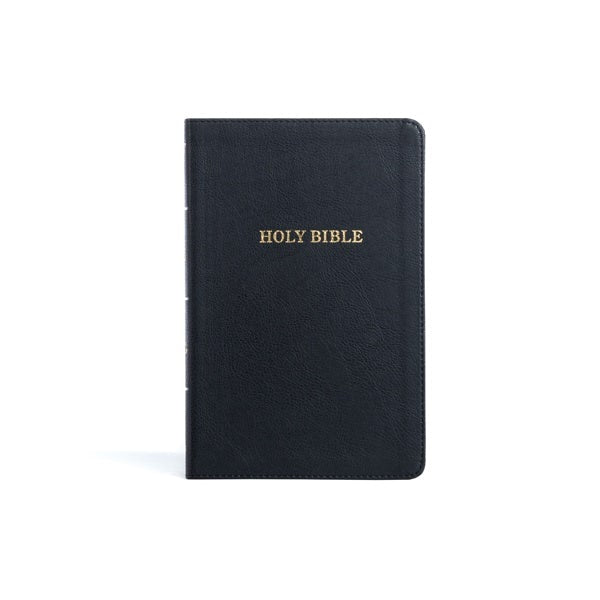 Cover image for KJV Thinline Bible, Black Leathertouch, isbn: 9781087774657