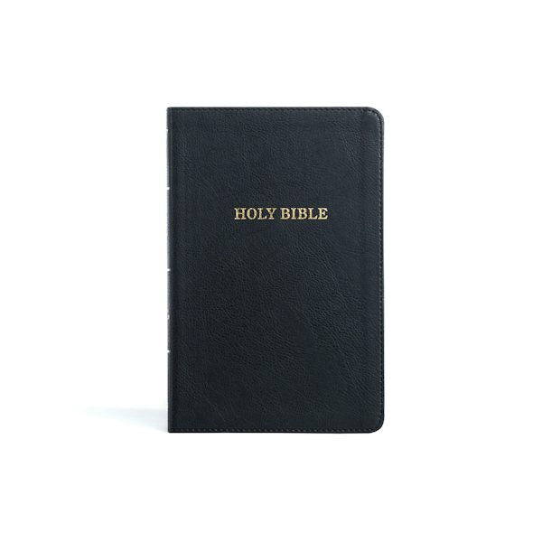 Cover image for KJV Thinline Bible, Black Leathertouch, isbn: 9781087774657