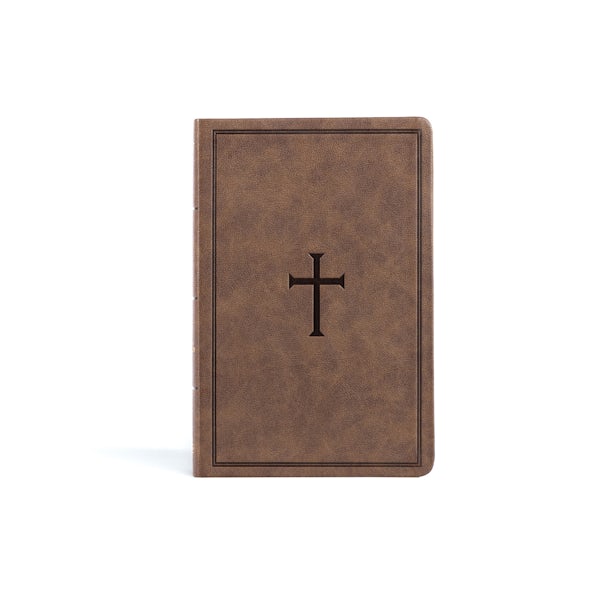 Cover image for KJV Thinline Bible, Brown Leathertouch, isbn: 9781087774664