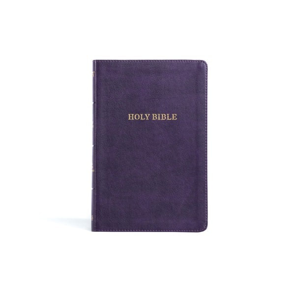 Cover image for KJV Thinline Bible, Purple Leathertouch, isbn: 9781087774688