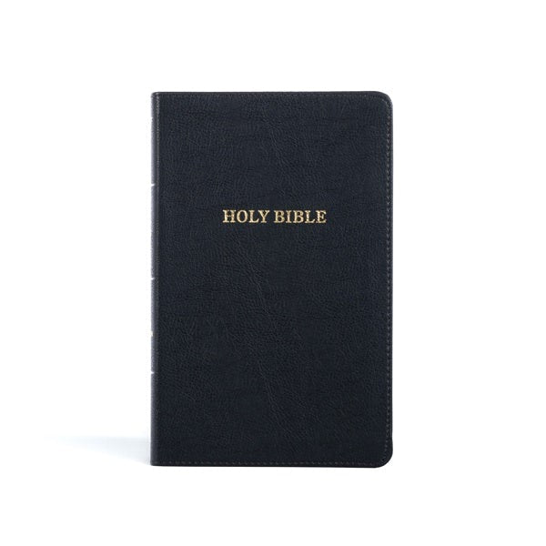 Cover image for KJV Thinline Reference Bible, Black Leathertouch, isbn: 9781087774756