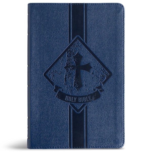 Cover image for KJV Kids Bible, Thinline Edition, Navy Leathertouch, isbn: 9781087774817