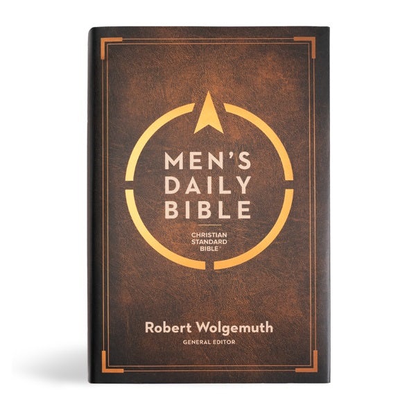 Cover image for CSB Men's Daily Bible, Hardcover, isbn: 9781087774916