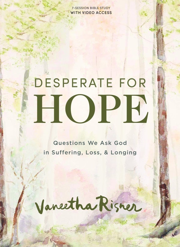Cover image for Desperate for Hope - Bible Study Book with Video Access, isbn: 9781087775043