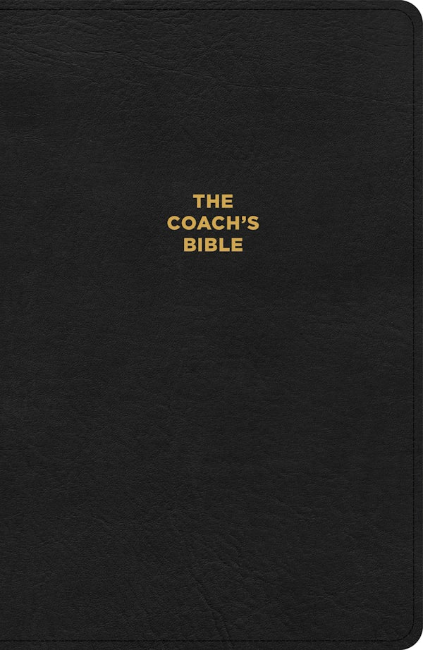 Cover image for CSB Coach's Bible, Black Leathertouch, isbn: 9781087777580
