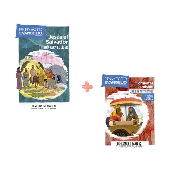 Cover image for El Proyecto Evangelio Para Niños, Semestre 5: Libro de Actividades Para Niños Mayores, isbn: 9781087780382