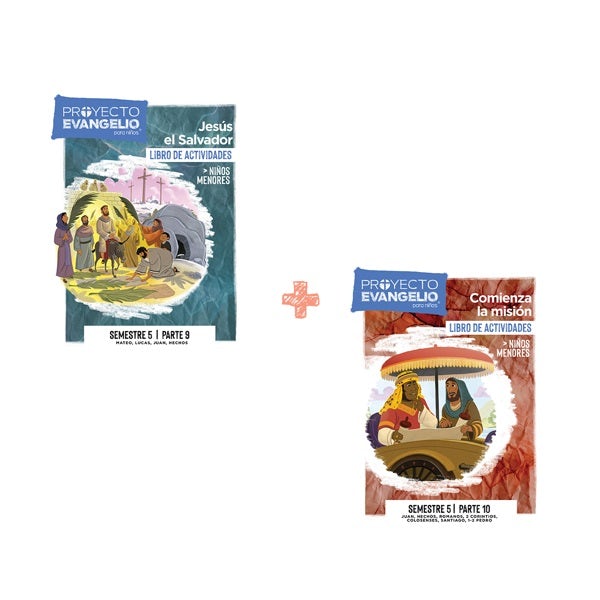 Cover image for El Proyecto Evangelio Para Niños, Semestre 5: Libro de Actividades Para Niños Menores, isbn: 9781087780399