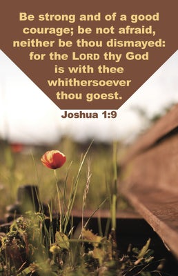 Cover image for General Worship Bulletin: God Is with Thee (Package of 100), isbn: 9781087782188