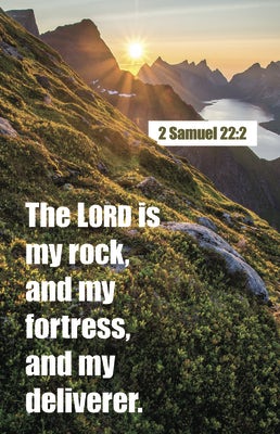 Cover image for General Worship Bulletin: My Fortress (Package of 100), isbn: 9781087782249