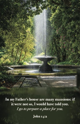 Cover image for Funeral Bulletin: A Place (Package of 100), isbn: 9781087782331
