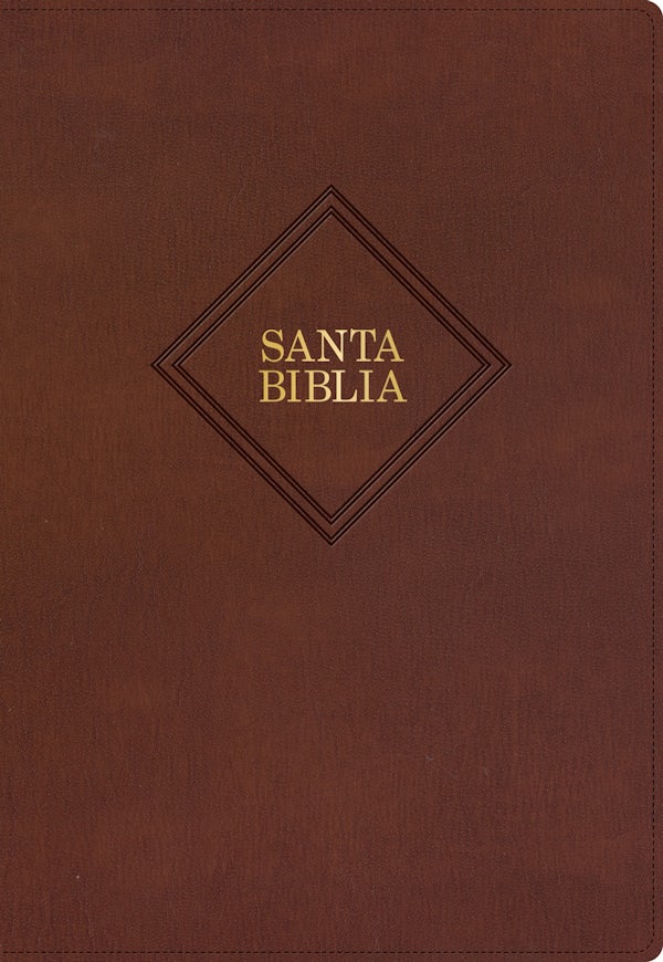 Cover image for Rvr 1960 Biblia Letra Supergigante, Marr�n Piel Fabricada Con �ndice (Edici�n 2023), isbn: 9781087782416