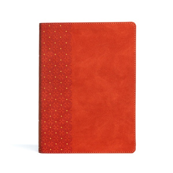 Cover image for CSB Study Bible, Coral Leathertouch, Indexed, isbn: 9781087782560