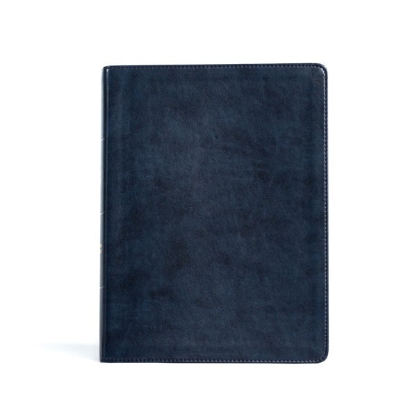 Cover image for CSB Verse-By-Verse Reference Bible, Navy Leathertouch, isbn: 9781087782706