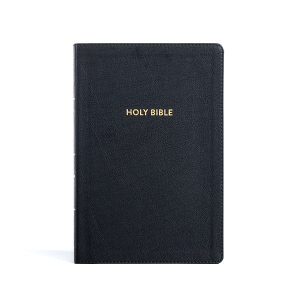 Cover image for KJV Rainbow Study Bible, Black Leathertouch, isbn: 9781087782713