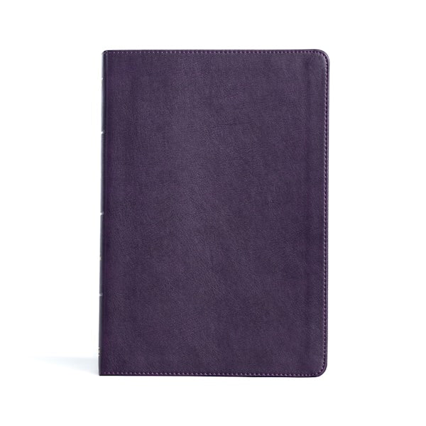 Cover image for KJV Large Print Thinline Bible, Plum Leathertouch, isbn: 9781087782799