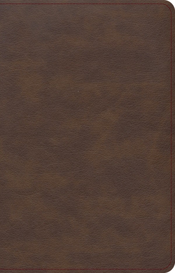 Cover image for KJV Single-Column Compact Bible, Brown Leathertouch, isbn: 9781087782805