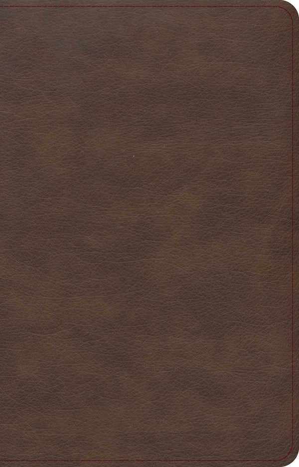 Cover image for KJV Single-Column Compact Bible, Brown Leathertouch, isbn: 9781087782805
